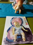 סדנת ציור בצבעי מים - בחזרה לילדות(21 תמונות)